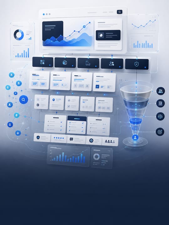 Representative B2B SEO architecture