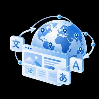 International website experience across languages